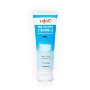 Skino Vitamin E Brightening Facewash (Milk) 110ml
