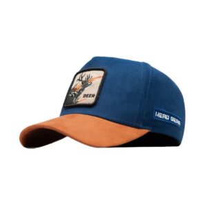 Head Gear Deer Iron 3d Patch Premium High Crown Cap