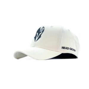 Head Gear Official White Cap for Unisex