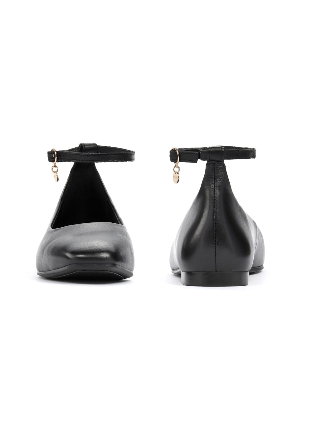 Premium Black Ankle Strap Shoes for Women